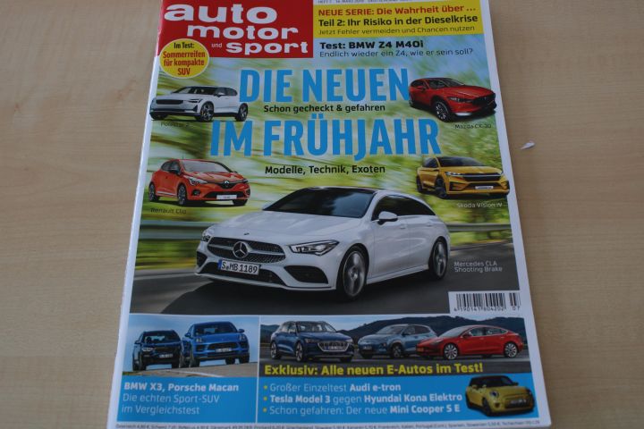 Deckblatt Auto Motor und Sport (07/2019)